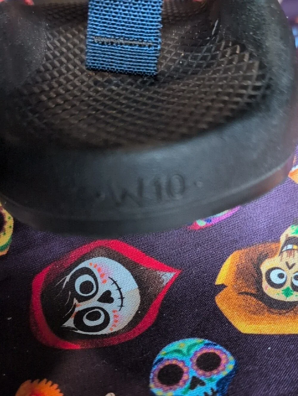 Chaco Black Sandals with Blue & Pink Straps - Picture 4 of 6